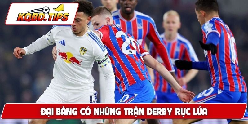 Đại bàng có những trận derby rực lửa