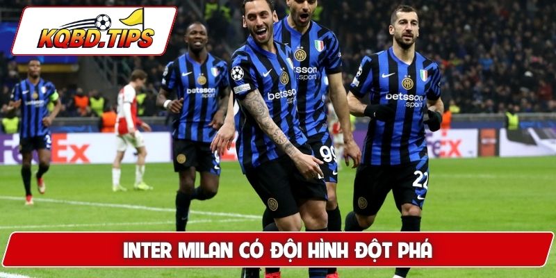 Inter Milan có đội hình đột phá